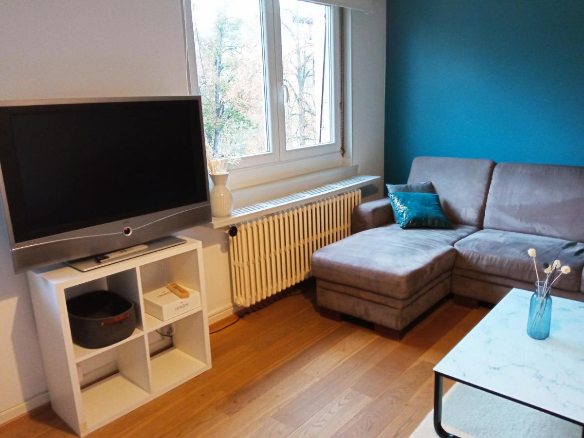 Rare A Colmar - Appartement Champ De Mars Vue Sur Parc - 70M2 - 2 Chambres Eksteriør bilde